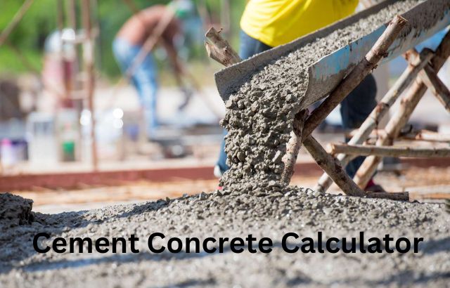 Cement Concrete Calculator