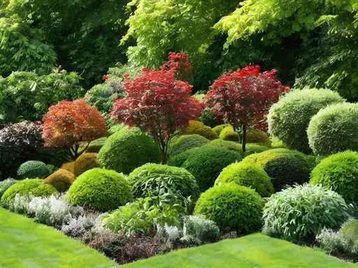 Deciduous shrubs for leafy shade