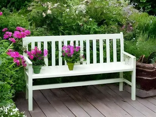 Create a cozy bench or seating area