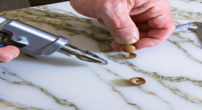 Countersinking holes for screws