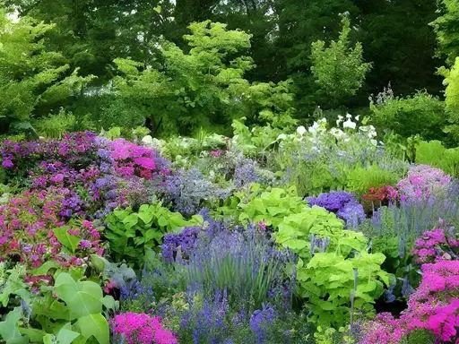 Use Shade-loving perennials