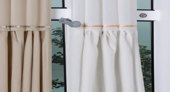 Add lightweight rod pocket drapes with panels