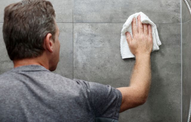 How to Clean Porous Stone Bathroom Tiles