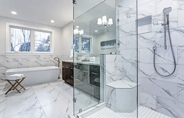 How to Clean Stone tiles in Shower