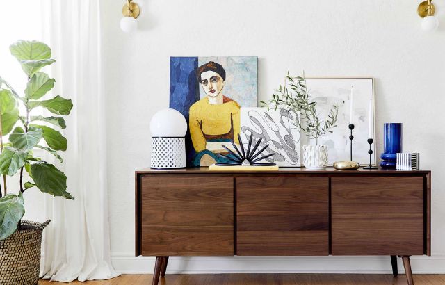 How to Decorate a Credenza