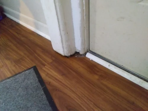 How to Fix Gap at Bottom of Door Frame