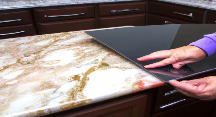 Seal the stone and countertops separately