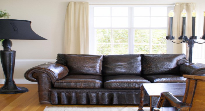 How to Lighten Up a Room with Dark Leather Furniture