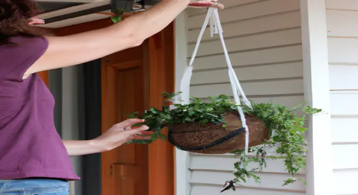 How to Hang Plants on Porch
