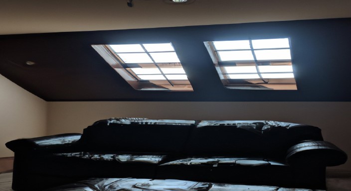 Try adding skylights for natural light.