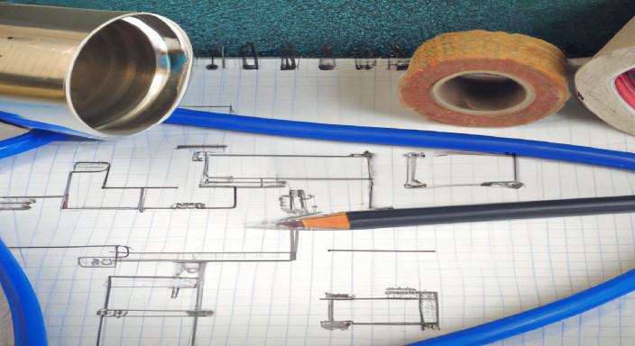 Measure and plan the plumbing