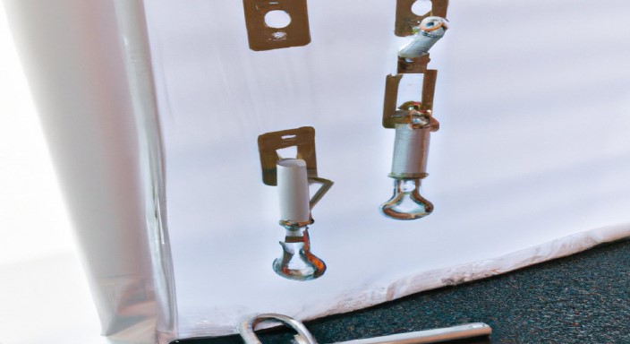 Install hooks for hanging both curtains together and separate hooks for individual curtains