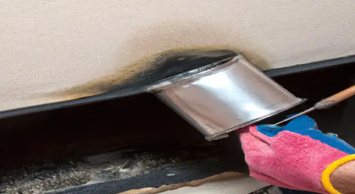 Apply a sealant