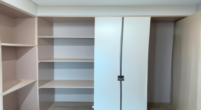 Paint and Decorate: Paint and decorate the closet to your liking