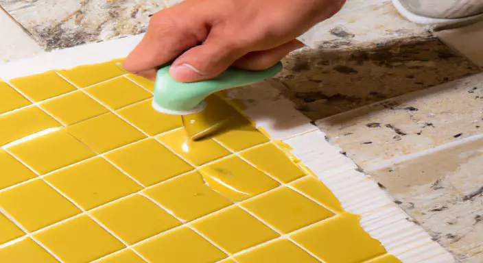 Apply a sealant