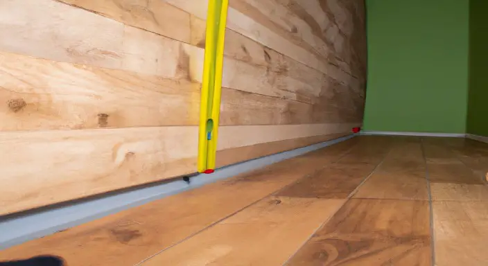 Install the flooring