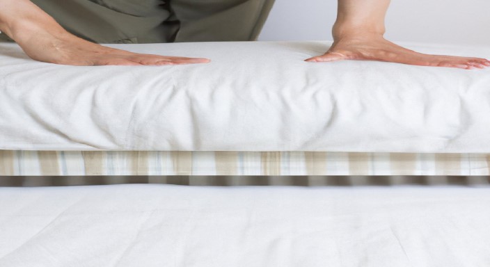 Measure your box spring to Cover Box Spring Without Bed Skirt  
