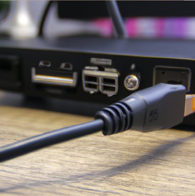 Power On the HDMI To USB Converter