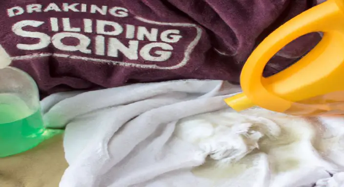 Remove odors with vinegar and baking soda