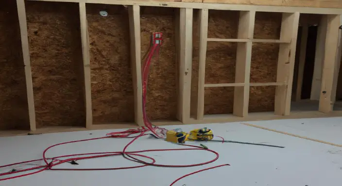Install the electrical wiring.