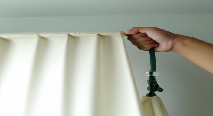 Hang the Curtain Panels 