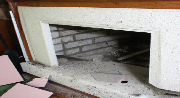 How to Update a 1970s Stone Fireplace