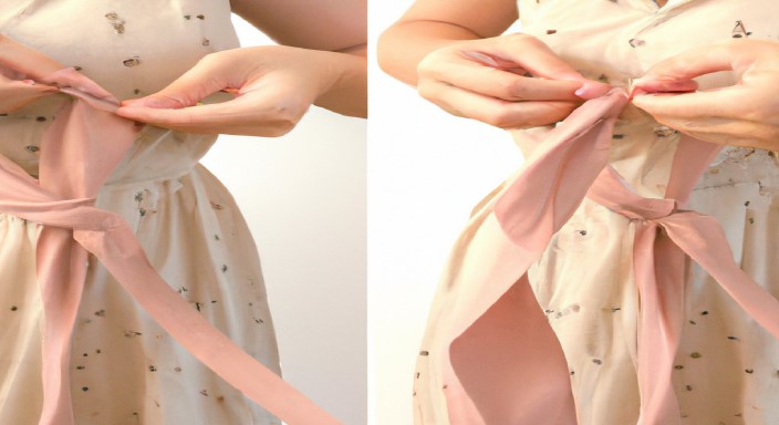 How to Tie a Wrap Dress