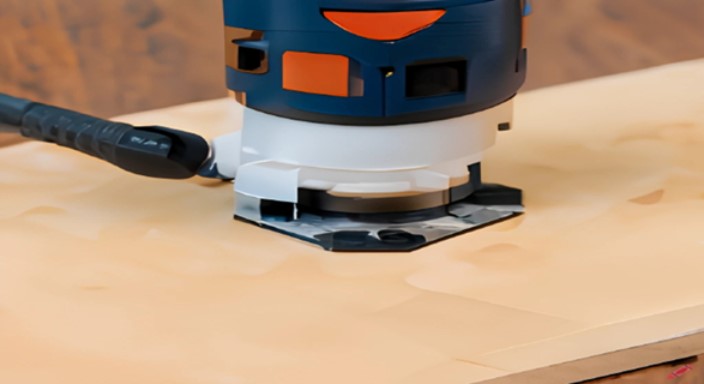 Use a Router to Cut Shapes in the plastic 