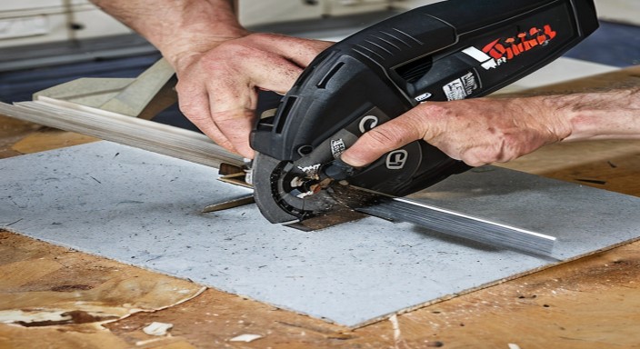 Use a Dry Cut Saw for Straight Cuts 