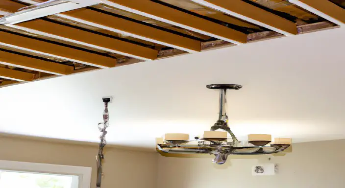Install a Drop Ceiling or Cover Your Dining Room Ceiling