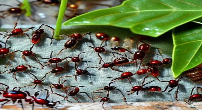 Place ant bait outside of your home
