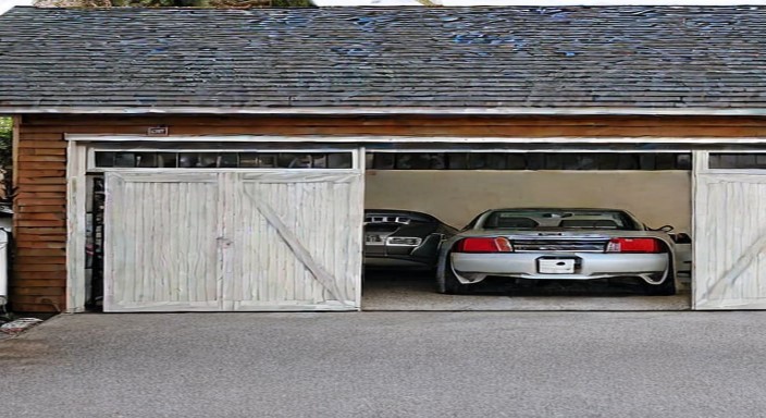 Open the garage door