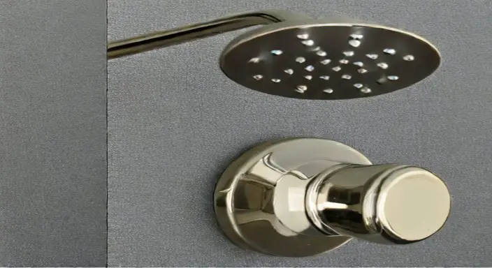 9. Fill the stripped shower knob with epoxy 