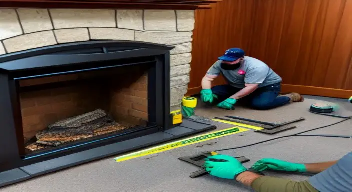 10. Reinstall drywall and enjoy your new-look gas fireplace!