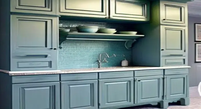 16. Finish and seal the cabinets