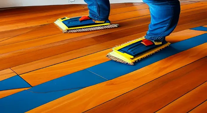 2. Prepping the Wood Floor for Cleaning