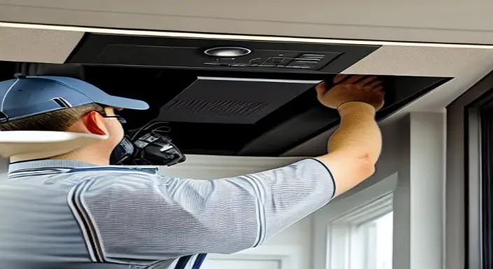 3. Measure and mark the ceiling