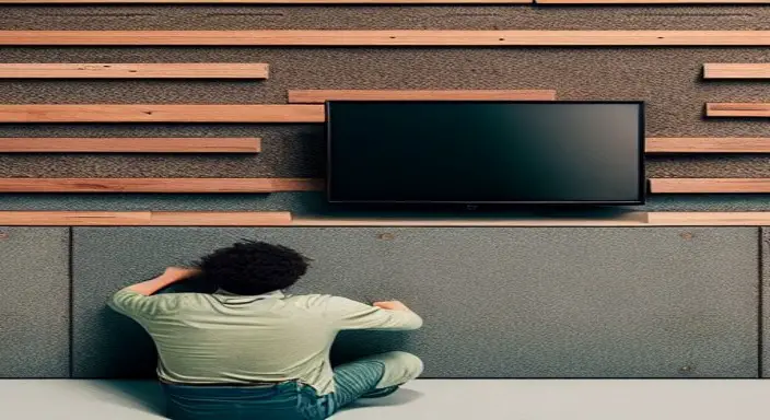 4. Make sure the wall is strong enough to support the weight of the TV 