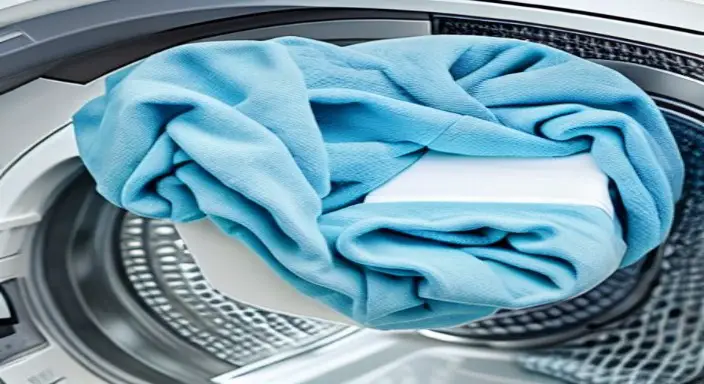 7. Wash the fabric in the washing machine