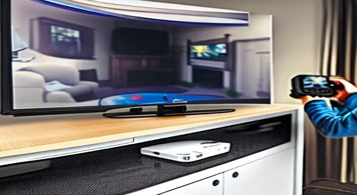 8. Connect the DVR to a monitor or television 