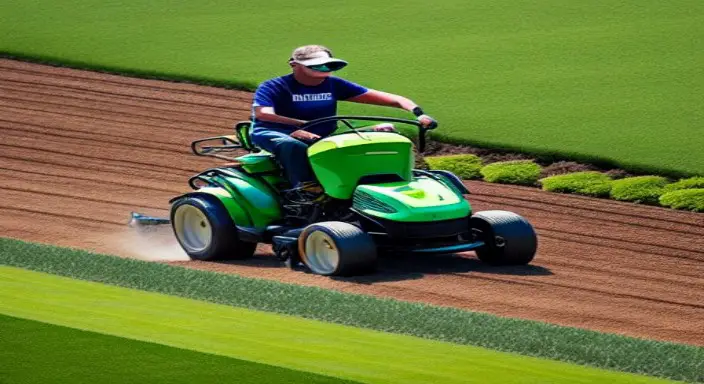 13. Mow and Fertilize Your Sod