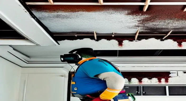 16. Repair any damaged areas, if necessary