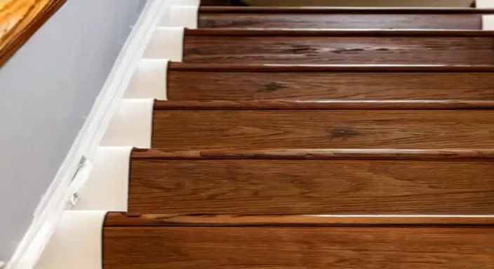 3. Measure the length and width of the stairs