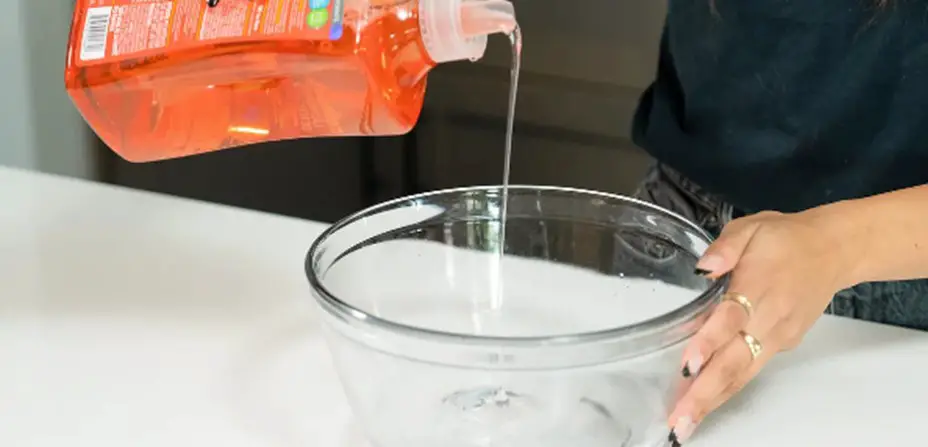 Step#03 Making Mild Detergent Solution: