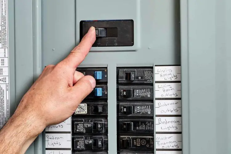Safety First: Turn off the power at the circuit breaker.