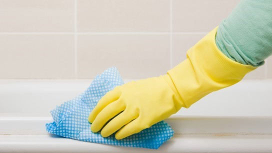 Rinse: Wipe the area with a damp cloth to remove any remaining alcohol or remover.
