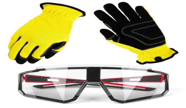 Safety First: Wear safety glasses and protective gloves.