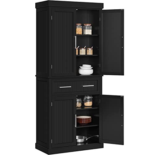 Yaheetech Kitchen Pantry Storage Cabinet With Drawer