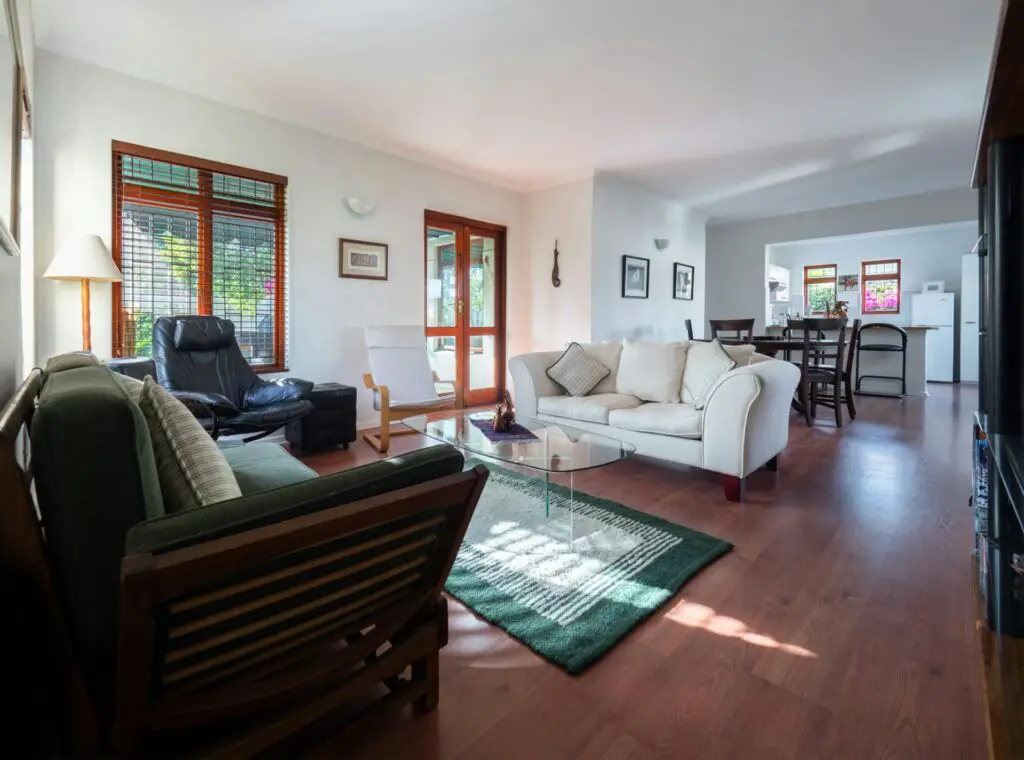 how to separate a kitchen and living room