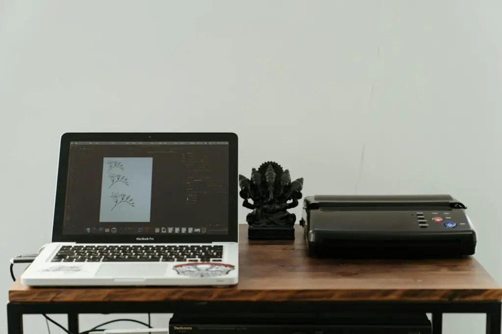 how to hide printer in home office